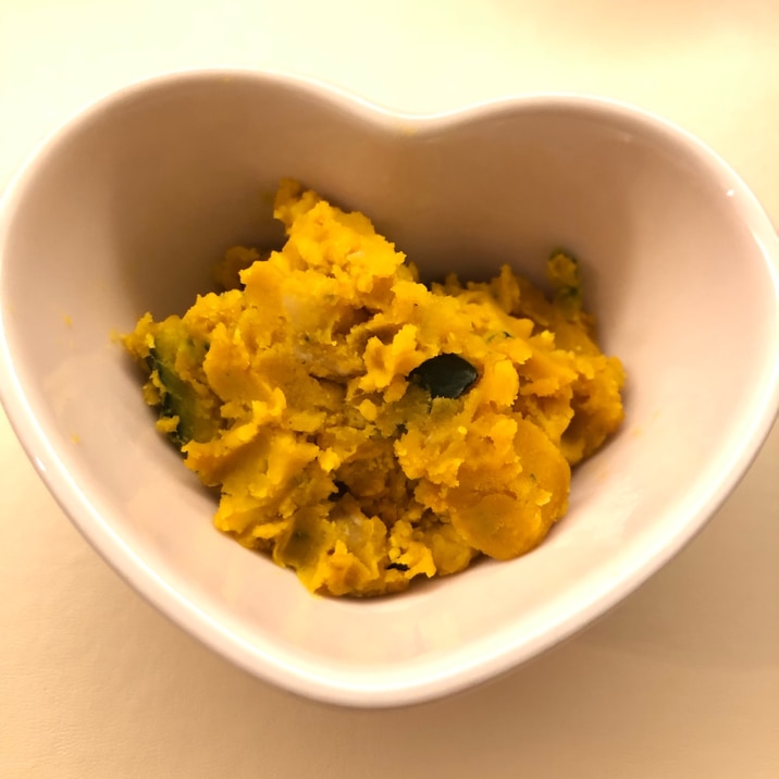 レンジで簡単!カボチャサラダ